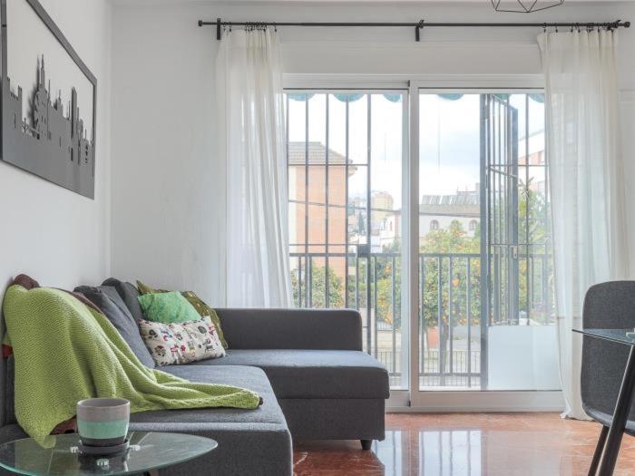 Elegante Apt Luminoso Y Tranquilo De 2 Hab Sevilla Wifi-Ful Parking Inc Exterior photo